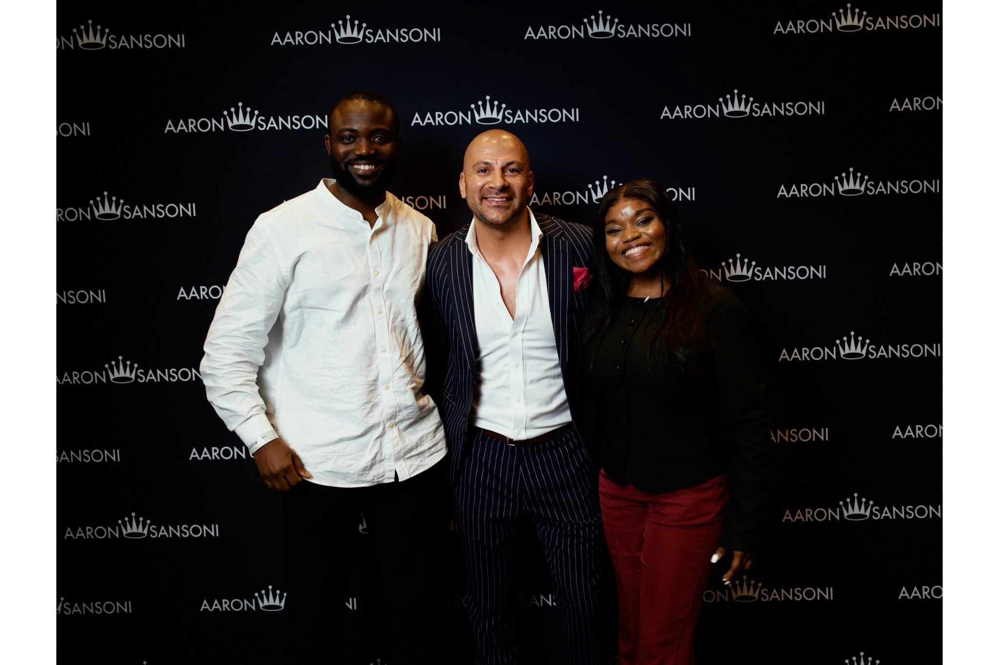 With Aaron Sansoni