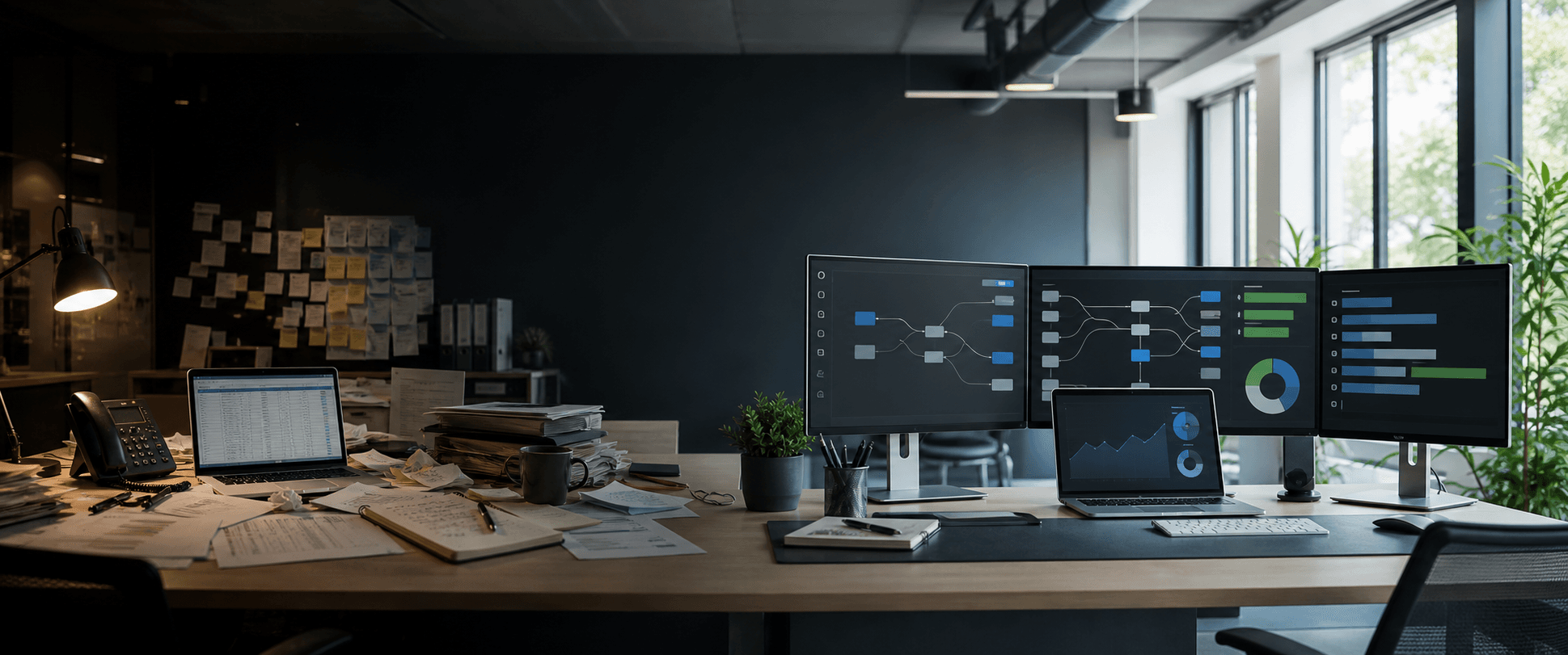 A connected business growth operation