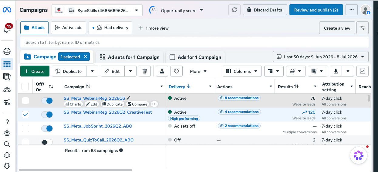 Jacinth attract system interface